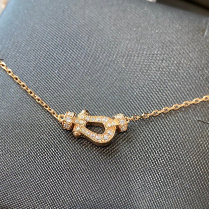 [Liorra]FORCE 10 DIAMOND PINK GOLD NECKLACE MINI MODEL