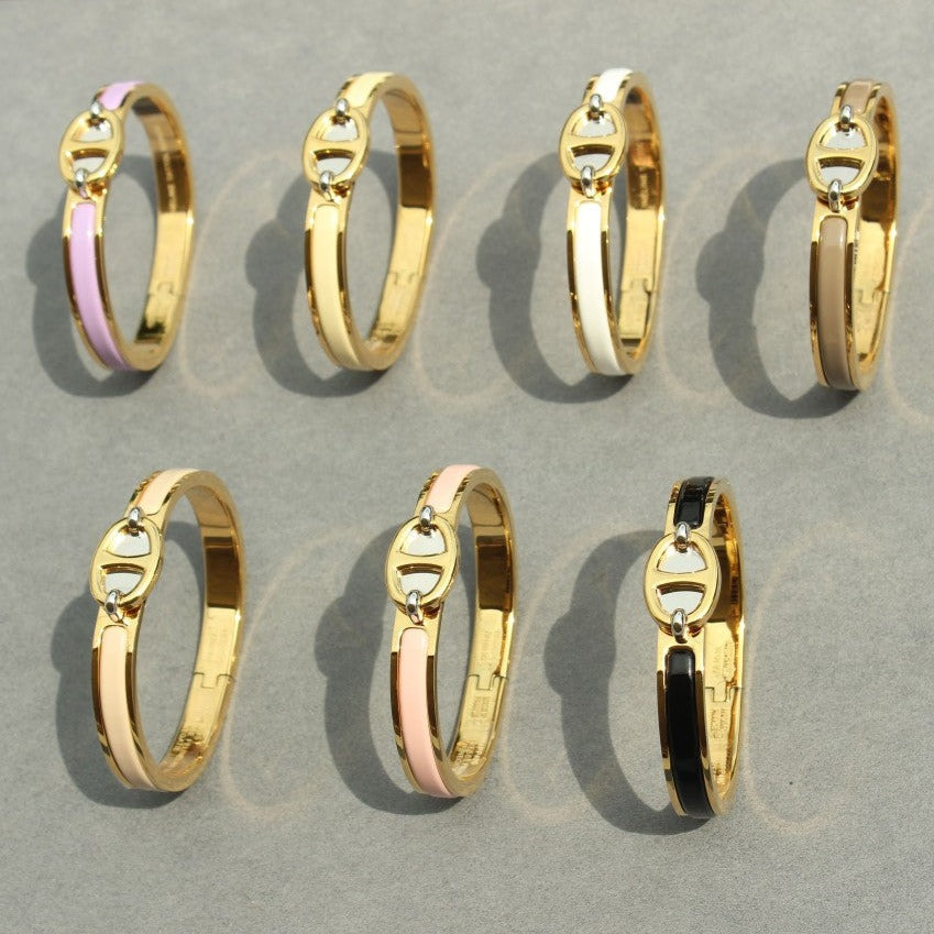 [Liorra]CLIC CHAINE GOLD BRACELET