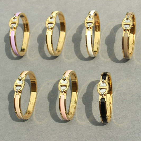 [Liorra]CLIC CHAINE GOLD BRACELET