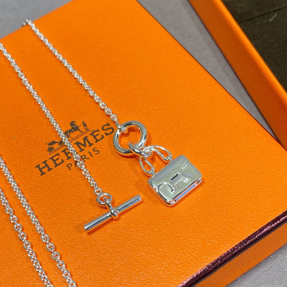 [Liorra]CONSTANCE PEDANT SILVER NECKLACE