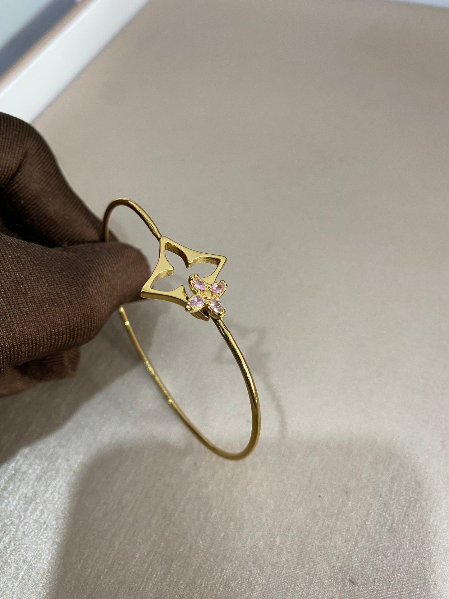 [Liorra]Pink Diamond Bracelet