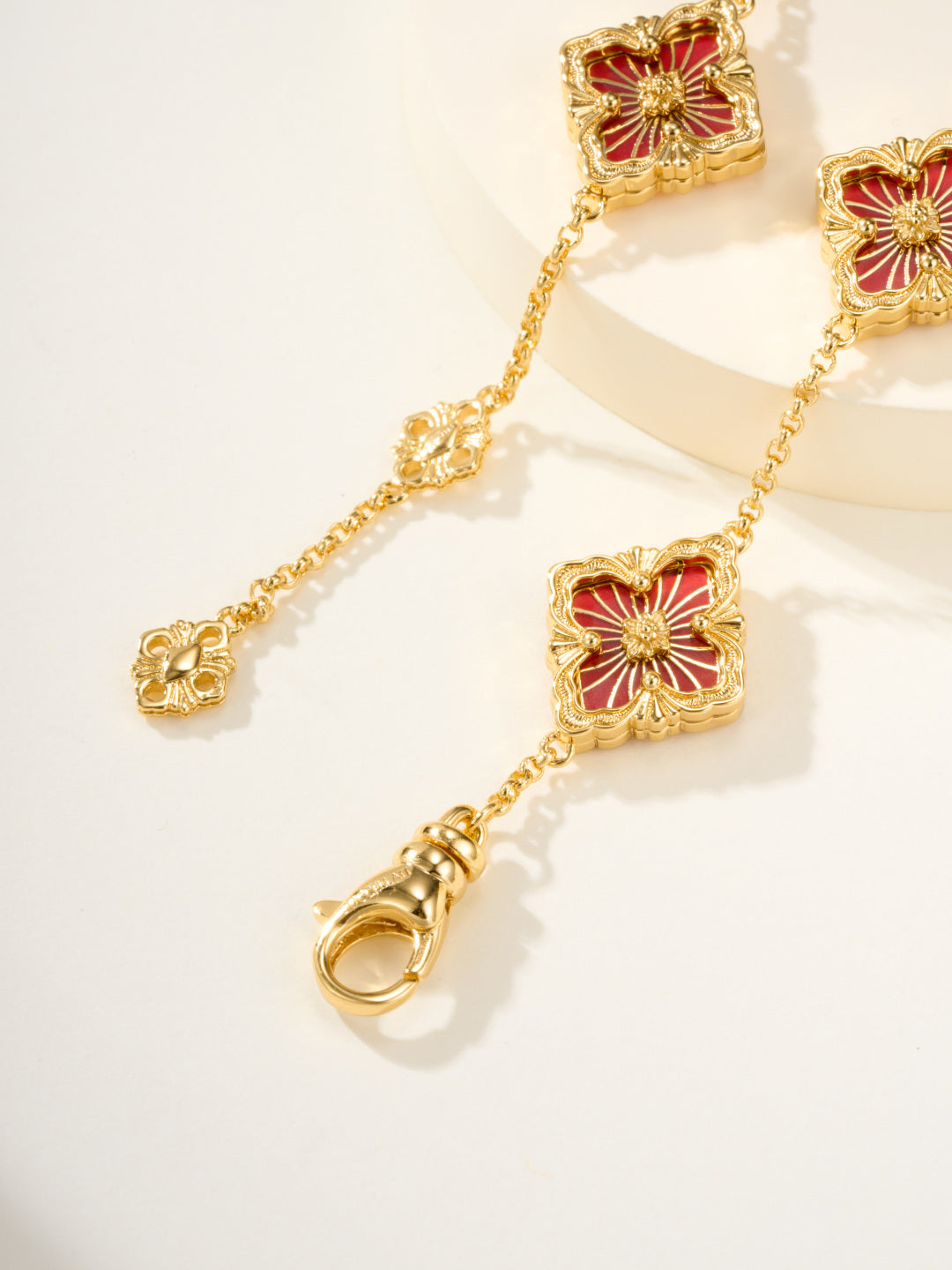 [Liorra]B.C.L ENAMELED Five-Flower Bracelet£¨Various Colors)