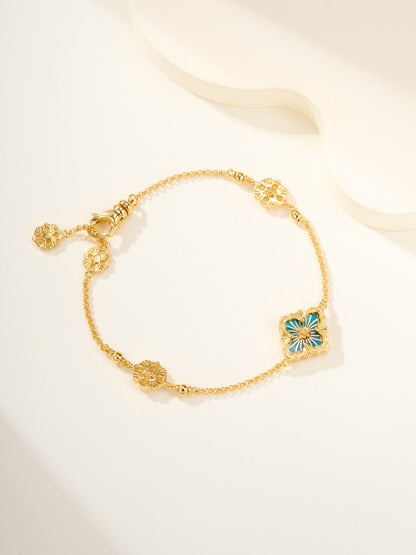 [Liorra]B.C.L ENAMELED One-Flower Bracelet£¨Various Colors)
