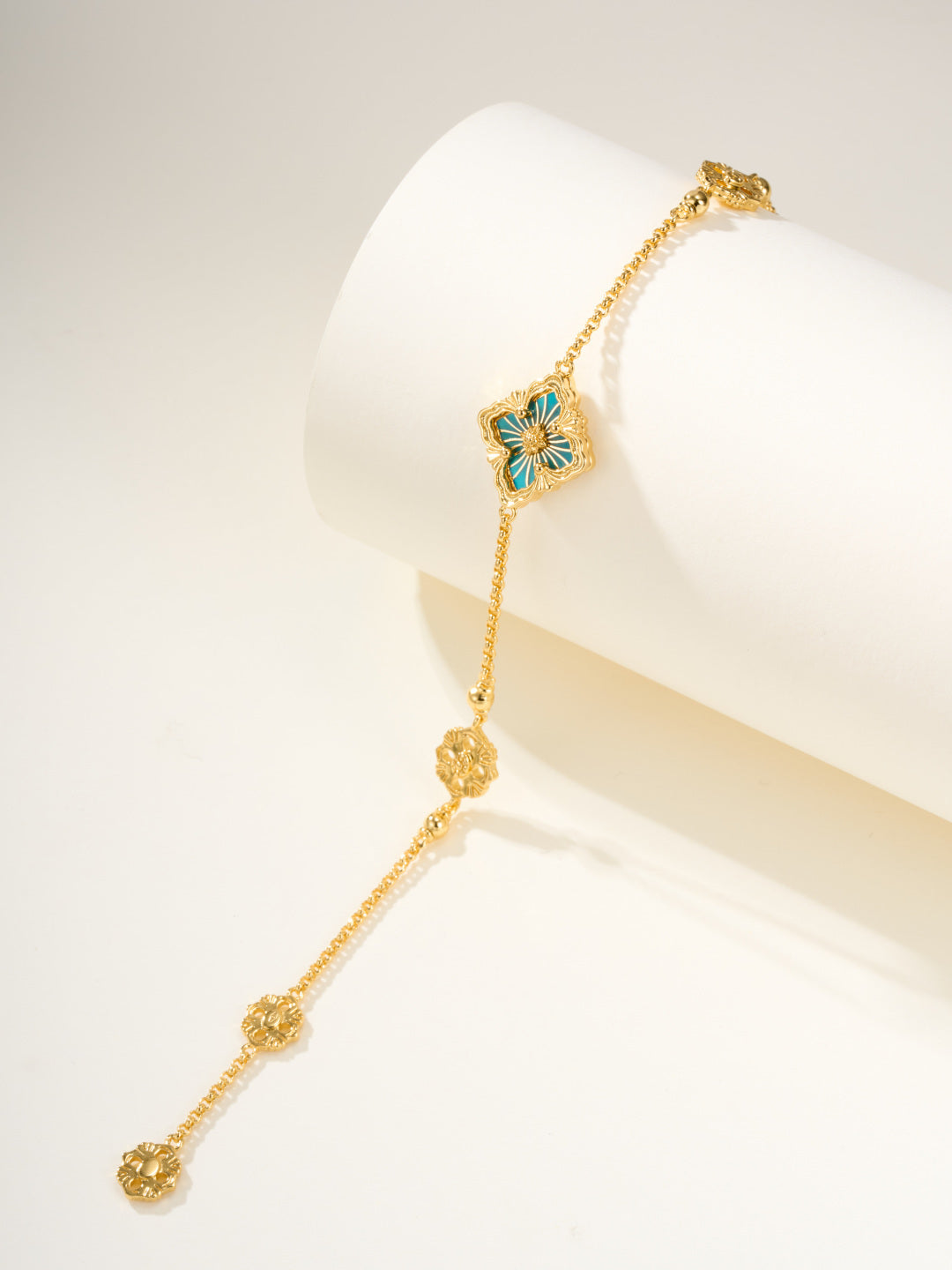 [Liorra]B.C.L ENAMELED One-Flower Bracelet£¨Various Colors)