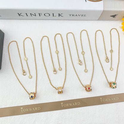 [Liorra] B.C.L ¡°Little Waist¡± Enamel  NECKLACE£¨Various colors
