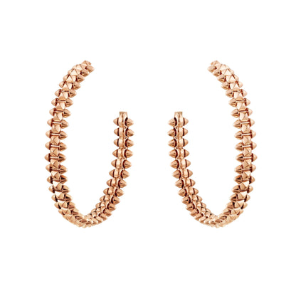 [Liorra]CLASH LARGE HOOP EARRINGS