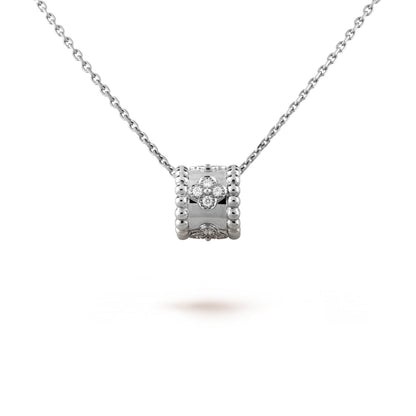 [Liorra]PERLEE PEDANT SIVLER DIAMOND NECKLACE