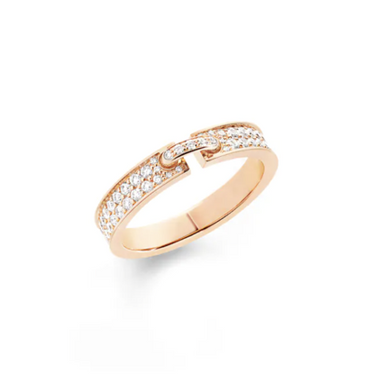 [Liorra]ALLIANCE LIENS VIDENCE PAVED DIAMOND 4MM RING