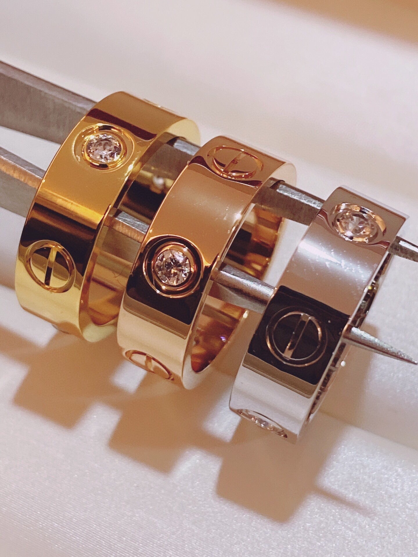 [Liorra]Three-Diamond Ring