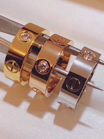 [Liorra]Three-Diamond Ring