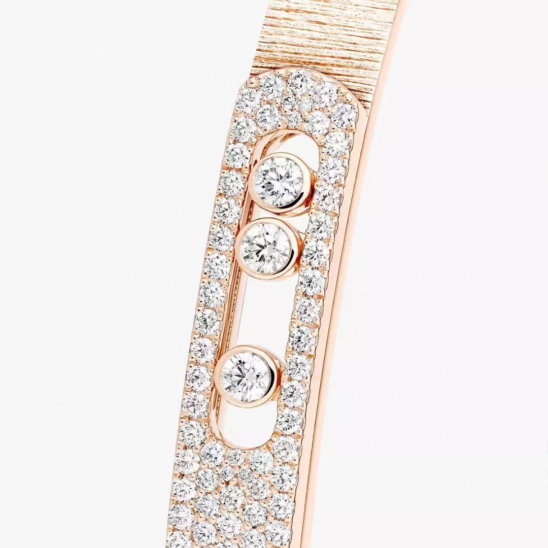 [Liorra]2026 BRAND-NEW FROSTED BRACELET WITH DIAMONDS THREE COLORS