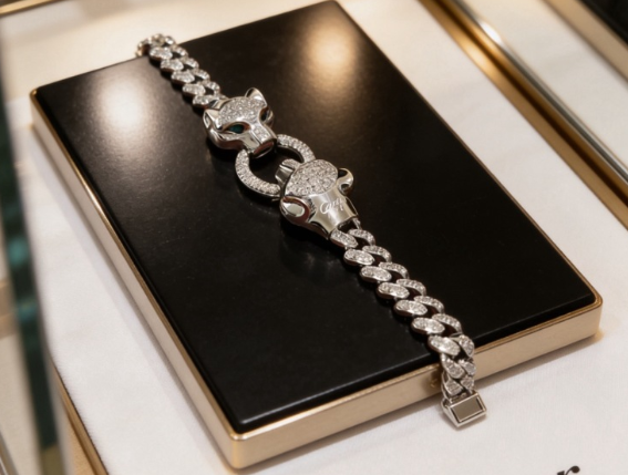 [Liorra] DOUBLE PANTHER BRACELET
