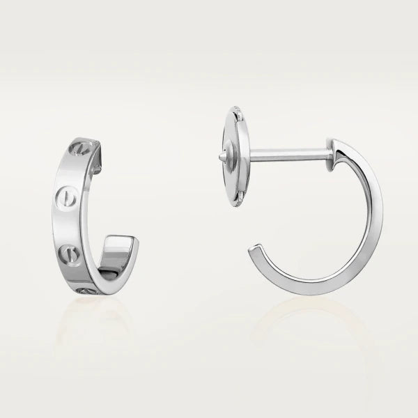 [Liorra]LOVE EARRINGS 2.65MM SILVER