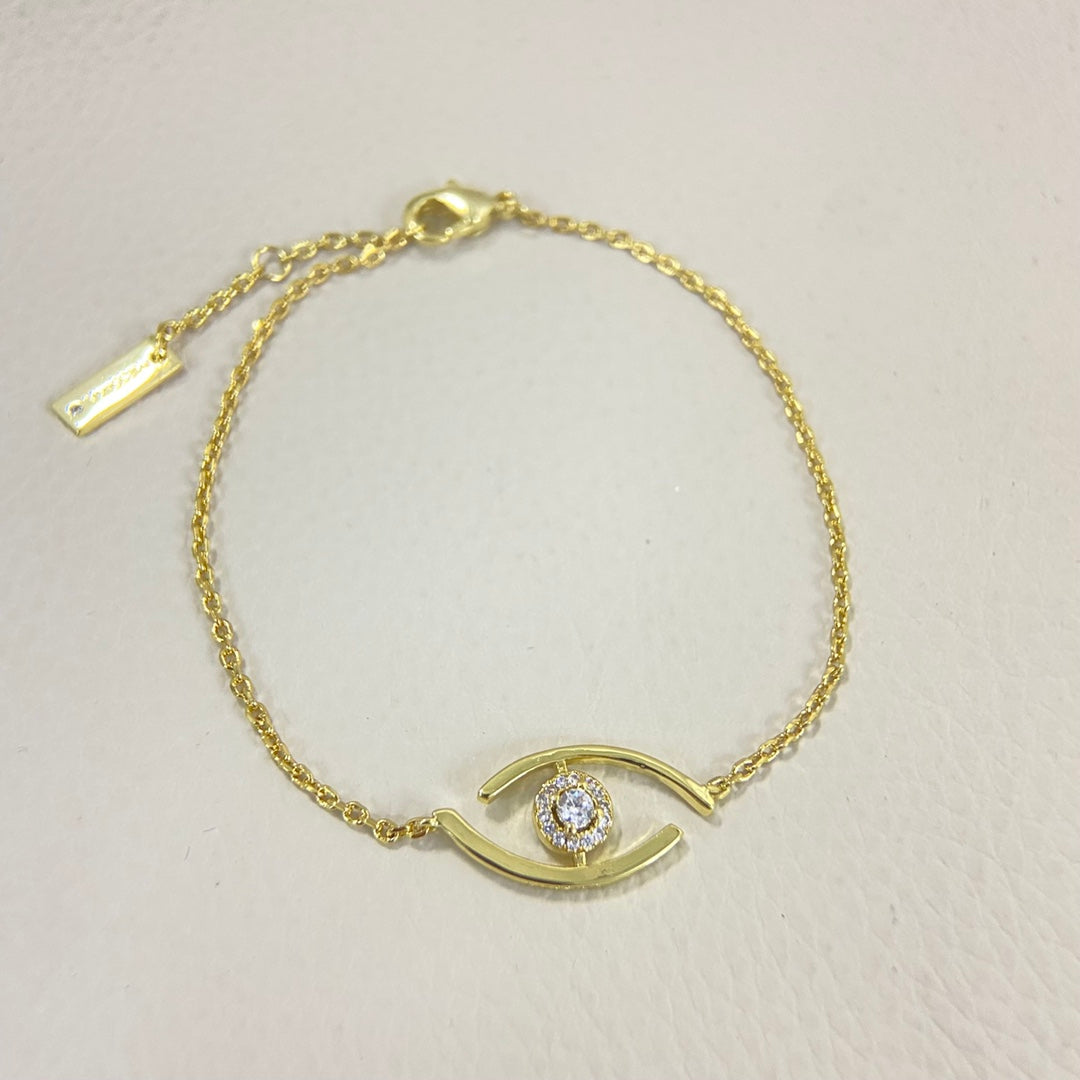 [Liorra]Demo Eye Pave-Set Diamond Bracelet