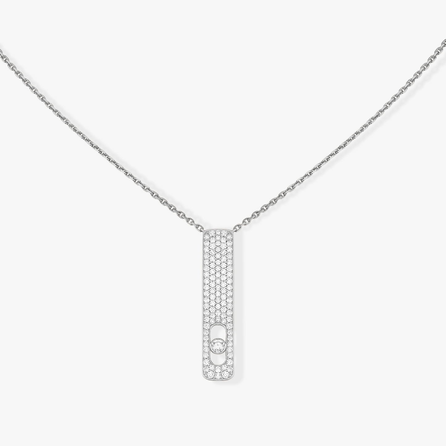 [Liorra]MY FIRST DIAMOND PAVED NECKLACE