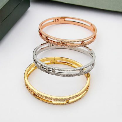 [Liorra]Move Romane pavé bangle