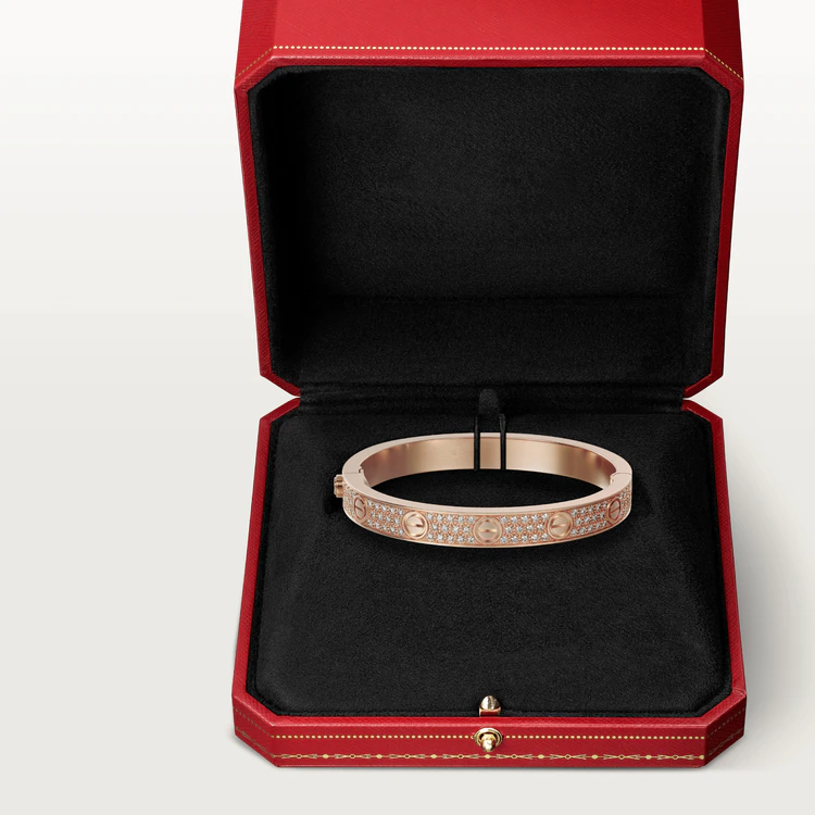 [Liorra]LOVE BRACELET 6.1MM DIAMOND-PAVED