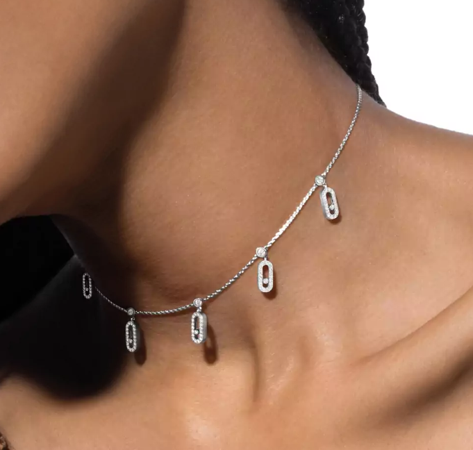 [Liorra]MS DIAMOND PENDANT NECKLACE