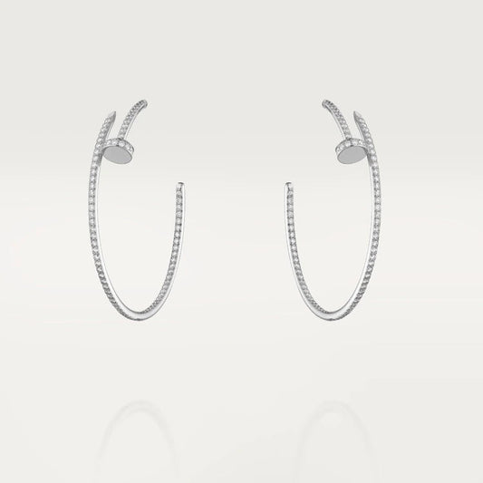 [Liorra]JUSTE EARRINGS FULL DIAMONDS 1.8MM
