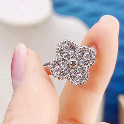 [Liorra]CLOVER DIAMOND RING