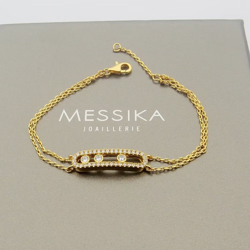 [Liorra] Move Classique pavé bracelet