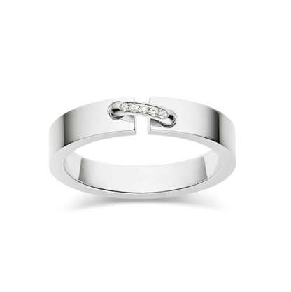 [Liorra]ALLIANCE LIENS VIDENCE DIAMOND 4MM RING