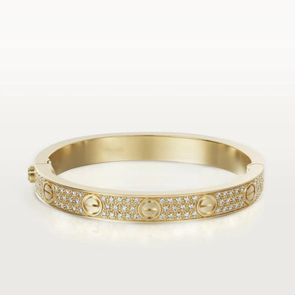 [Liorra]LOVE BRACELET 6.1MM DIAMOND-PAVED