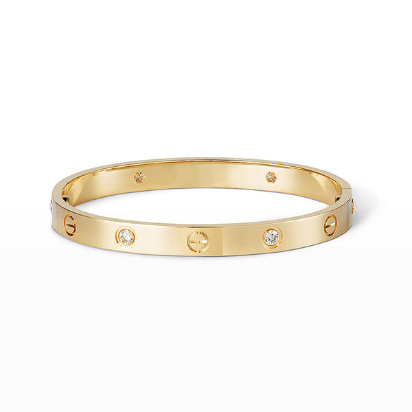 [Liorra]LOVE BRACELET 6.1MM 4 DIAMONDS