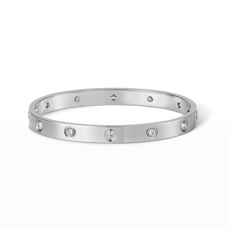 [Liorra]LOVE BRACELET 6.1MM 10 DIAMONDS