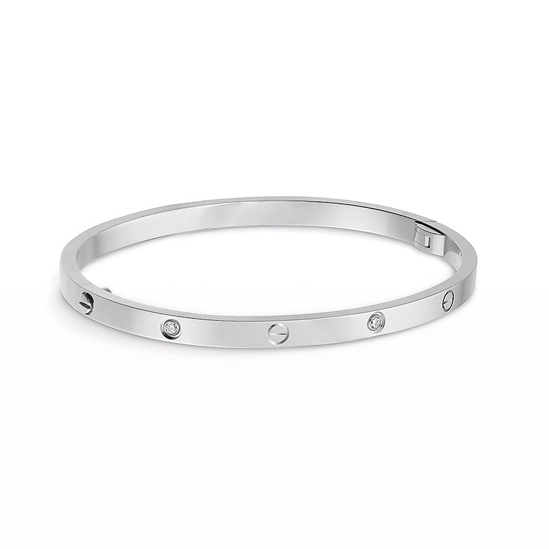 [Liorra]LOVE BRACELET 3.65MM 6 DIAMONDS