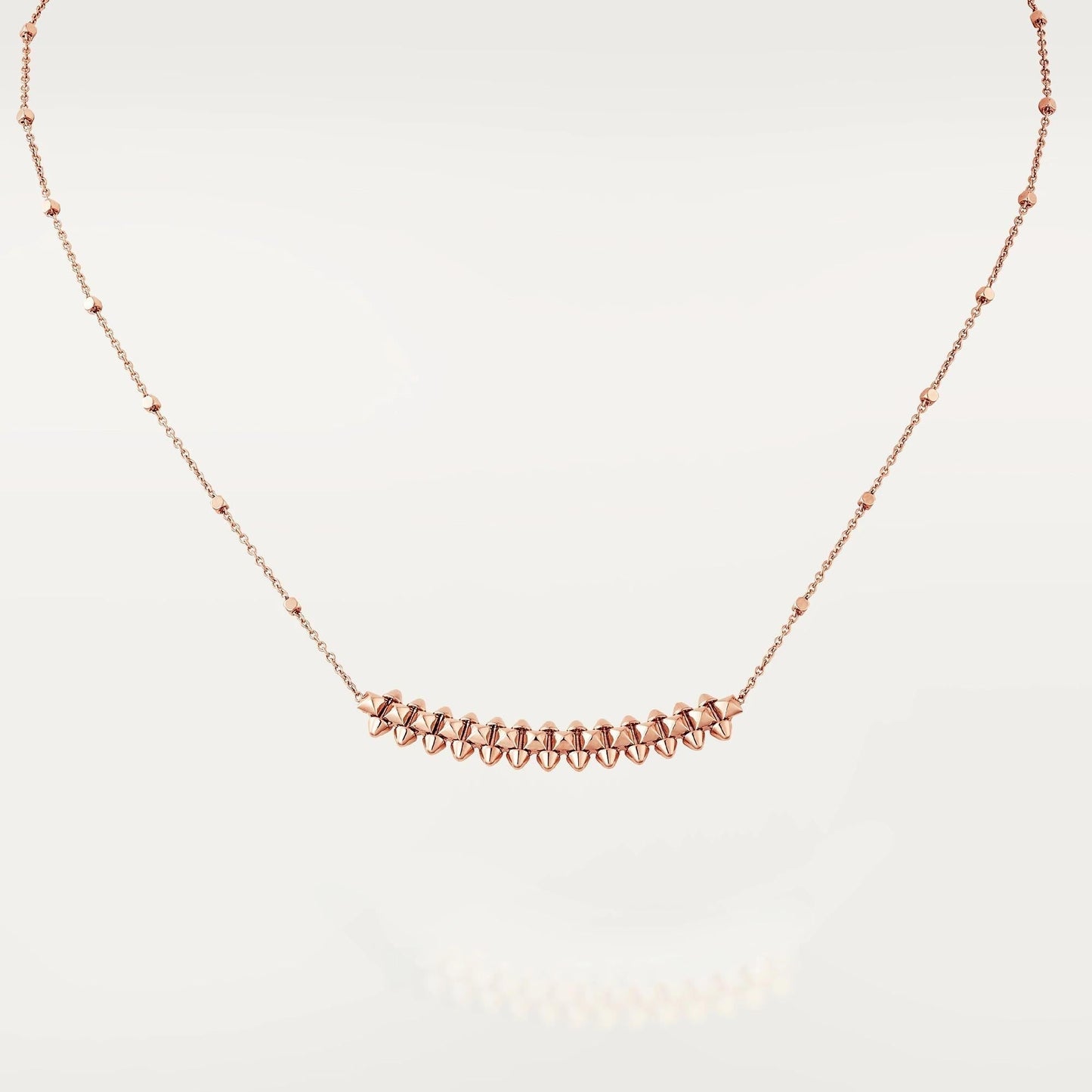 [Liorra]CLASH PINK GOLD NECKLACE