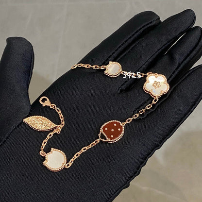 [Liorra]LUCKY SPRING 5 MOTIF BRACELET