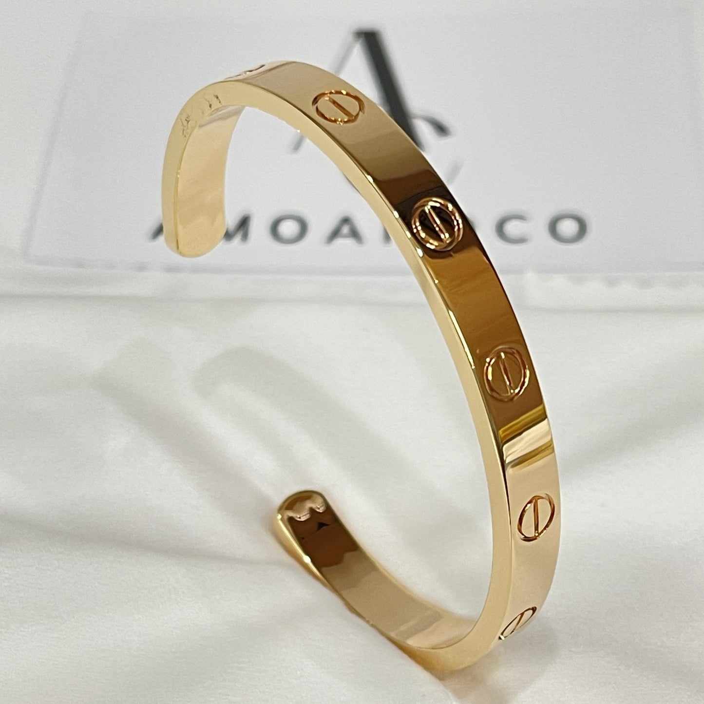 [Liorra]LOVE BRACELET 6.1MM OPEN CUFF