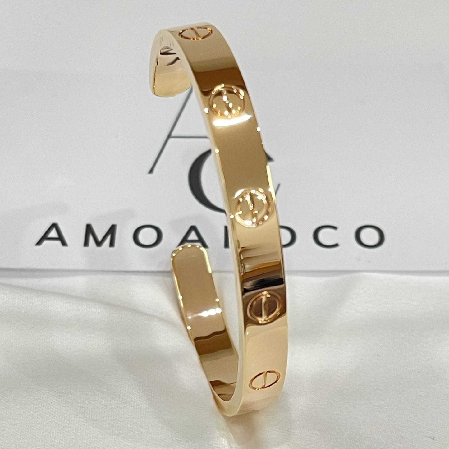 [Liorra]LOVE BRACELET 6.1MM OPEN CUFF