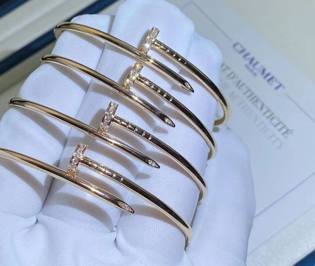 [Liorra]JUSTE BRACELET 2.5MM DIAMONDS