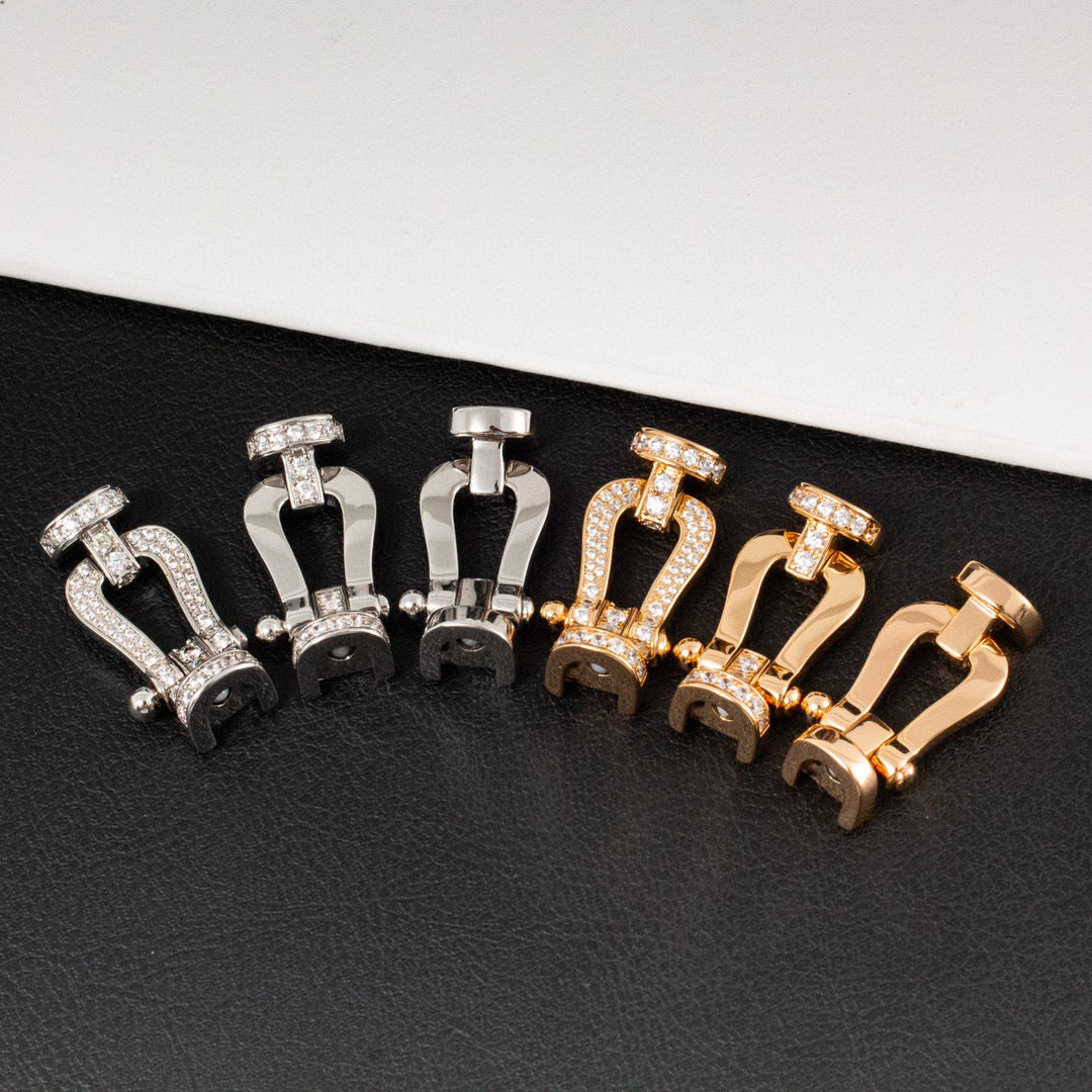 [Liorra]FORCE LARGE HORSESHOE NO DIAMOND BRACELET GOLD