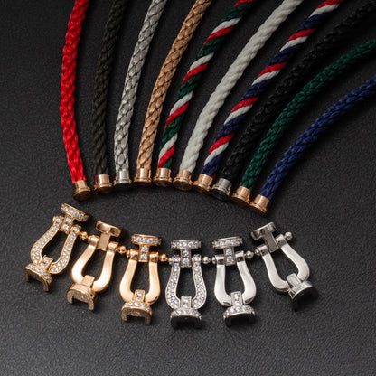 [Liorra]FORCE LARGE HORSESHOE NO DIAMOND BRACELET GOLD