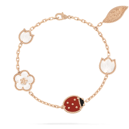 [Liorra]LUCKY SPRING 5 MOTIF BRACELET