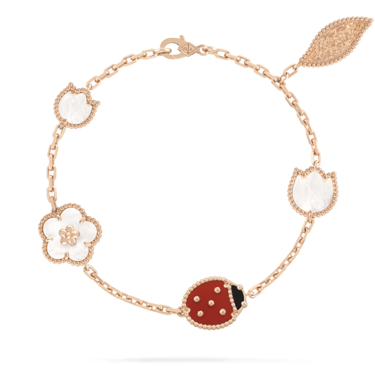 [Liorra]LUCKY SPRING 5 MOTIF BRACELET