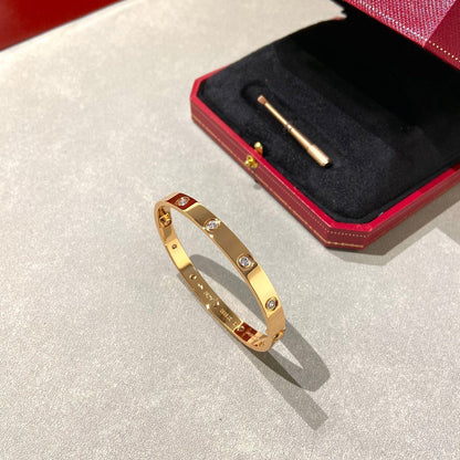 [Liorra]LOVE BRACELET 6.1MM 10 DIAMONDS