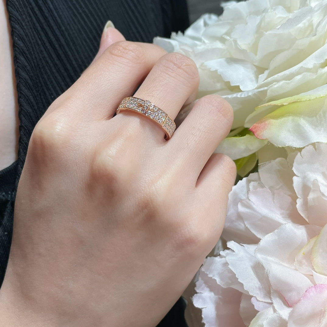 [Liorra]KELLY PINK GOLD DIAMOND RING