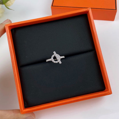[Liorra]ECHAPPEE RING SILVER DIAMOND