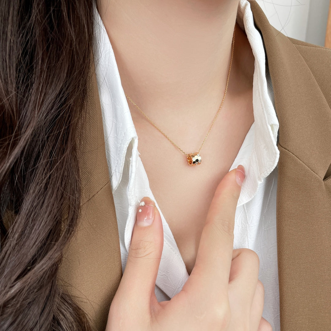 [Liorra]BEE MINI PEDANT DIAMOND NECKLACE