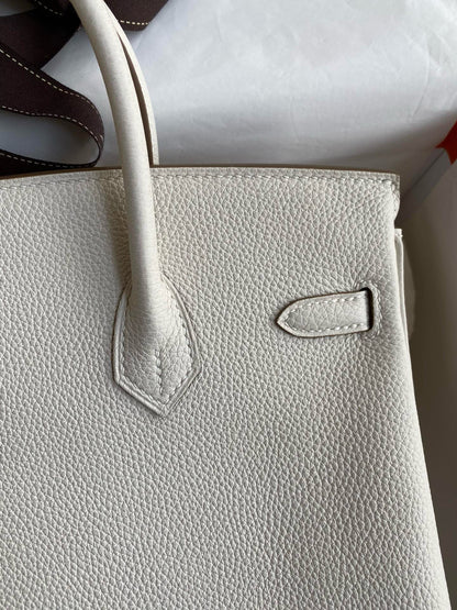 HM BIRKIN 25CM CREAM TOGO LEATHER GOLD HARDWARE