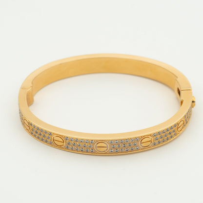 [Liorra]LOVE BRACELET 6.1MM DIAMOND-PAVED