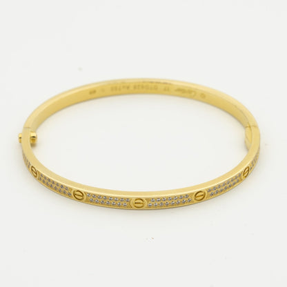 [Liorra]LOVE BRACELET 3.65MM DIAMOND-PAVED