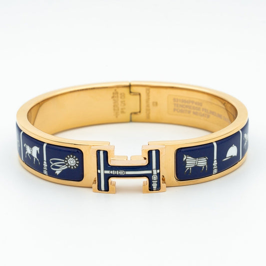 [Liorra]H BRACELET BLUE CERAMIC
