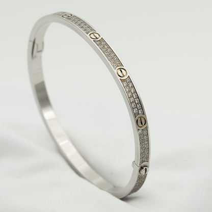 [Liorra]LOVE BRACELET 3.65MM DIAMOND-PAVED
