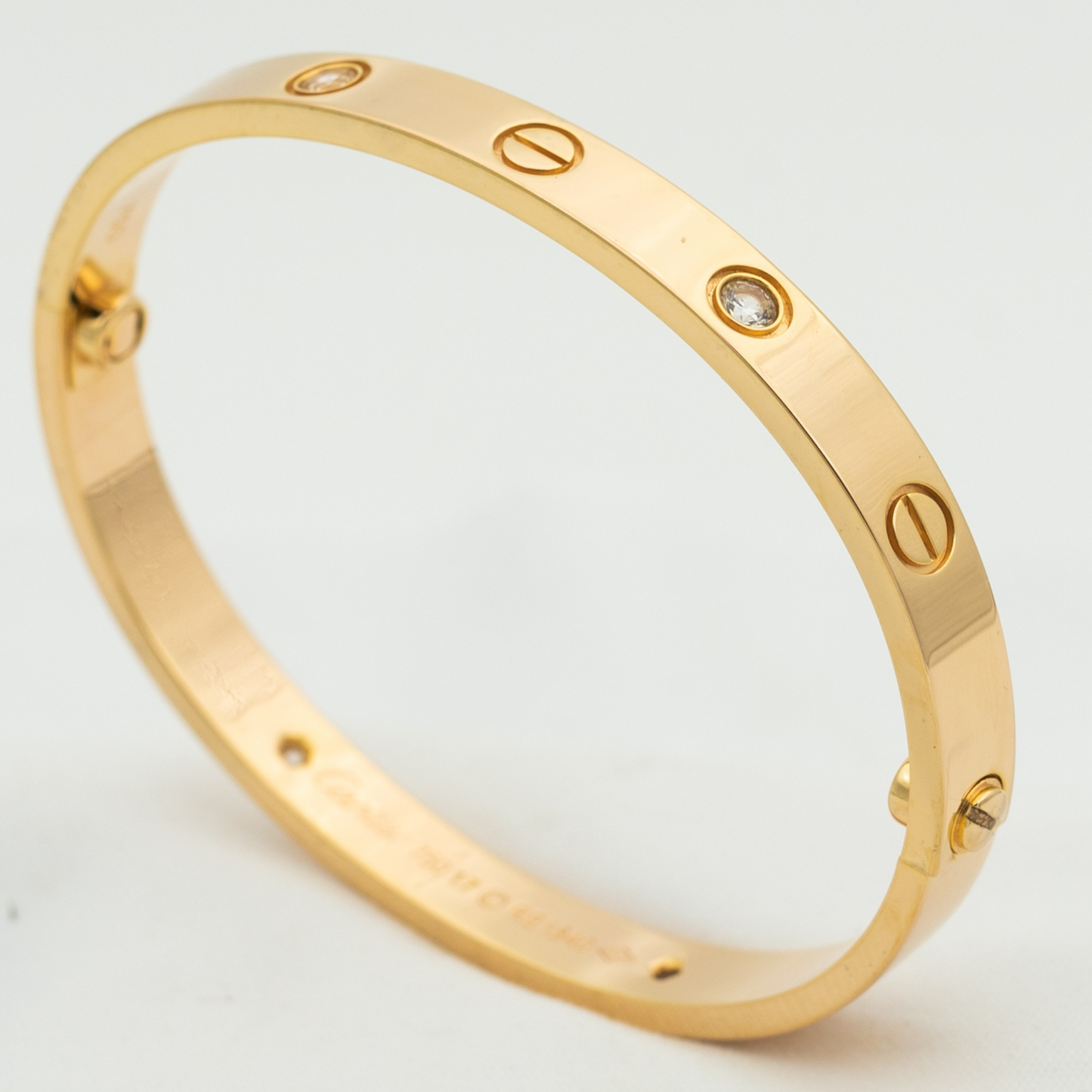[Liorra]LOVE BRACELET 6.1MM 4 DIAMONDS