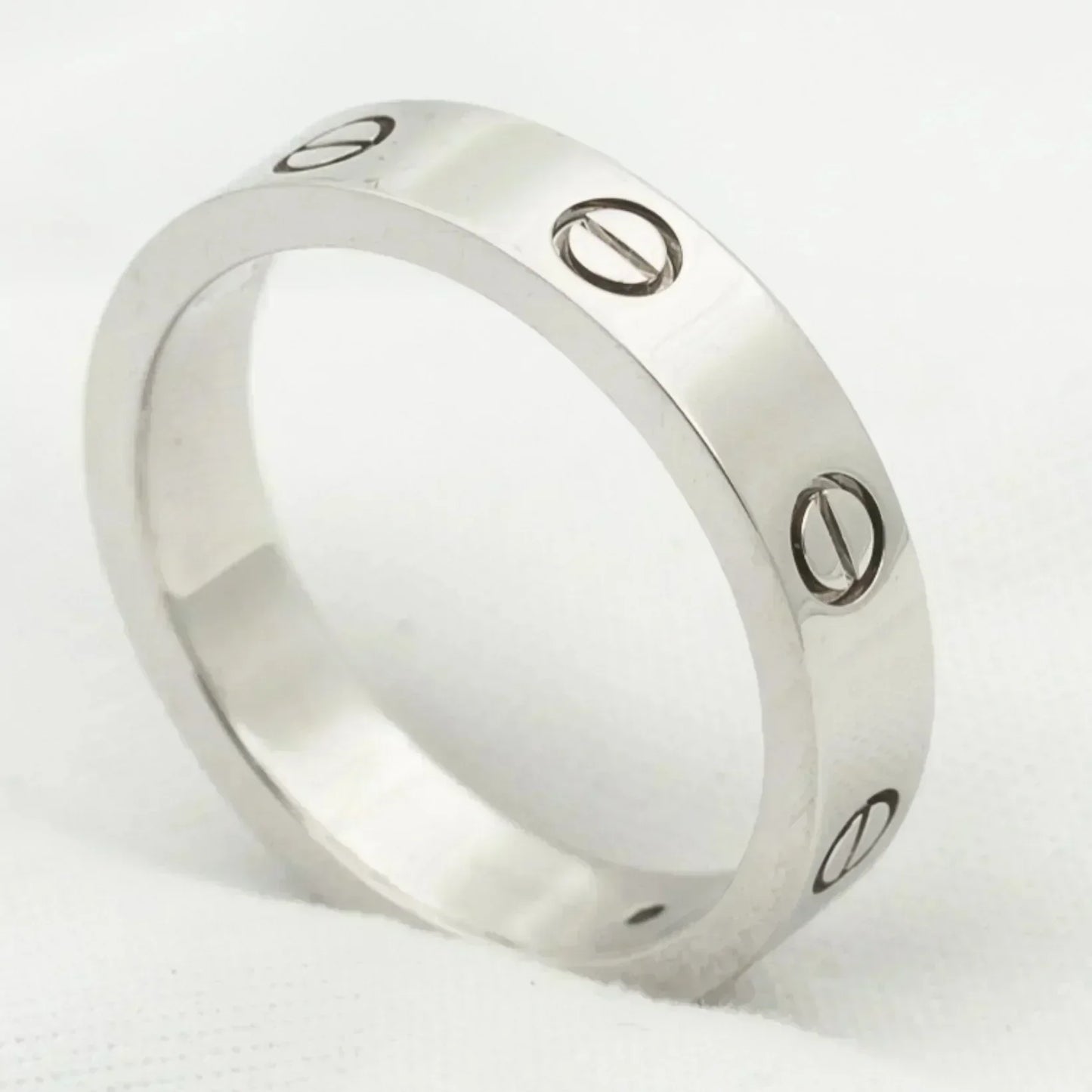 [Liorra]LOVE RING 4MM 1 DIAMOND SILVER